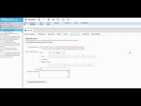Rescue 101: Unattended Access