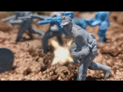 Introducing White and Blue army | Stop motion
