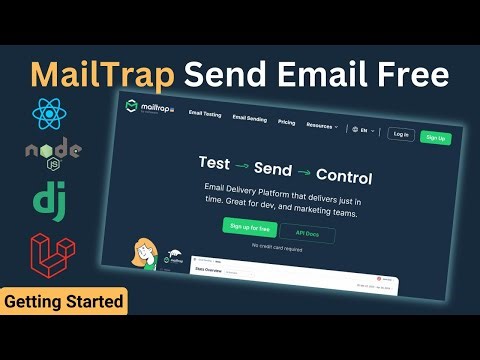 Getting Started with MailTrap Email Delivery Platform