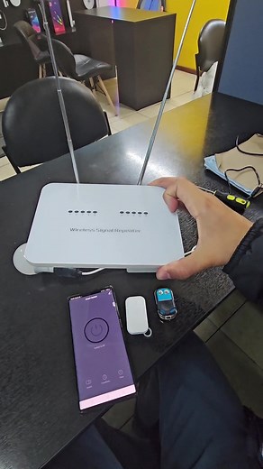 Smart Switch WIFI RF 433Mhz con repetidor de largo alcance.