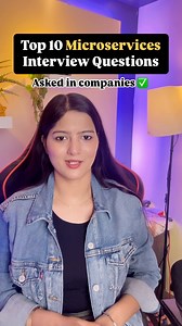 Saumya Awasthi on Instagram: "Top 10 Microservices Interview Questions ✅ 1. What are the design principles of Microservices? 2. What communication protocols are commonly used between microservices? 3. Explain service discovery in microservices architecture. 4. How can microservices be deployed? 5. What will be your approach to migrate a monolithic application to microservices? 6. How to handle a situation where Microservice Service A calls Service B and Service B calls Service C, but Service B i