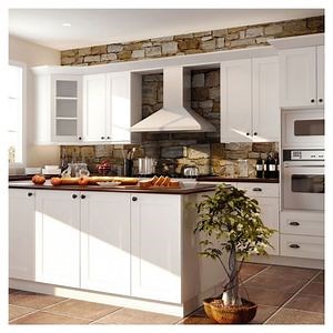 [Hot Item] Prima Modern Designs Assembled Handleless Kitchen Cabinets
