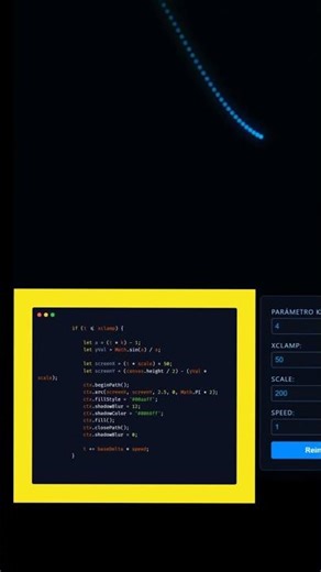 #creativecoding #javascript #math #impulse