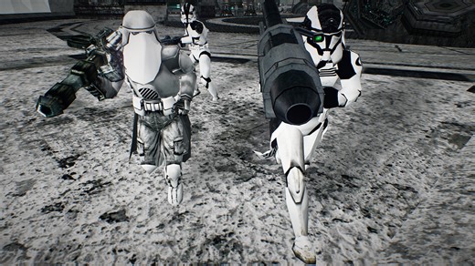 Black Clone Troopers Side Mod addon - Mike's Battlefront 2 Mods & Maps Collection for Star Wars Battlefront II