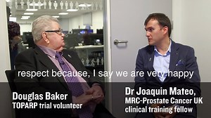 3.4K views · 104 reactions | Today is International Clinical Trials day, and we’re celebrating this crucial step in research to see if a new treatment or test actually works in men. Here, Dr Joaquin Mateo speaks with one of the men who has volunteered to take part in his trial, after running out of all other treatment options. We’re funding Dr Mateo to find out if certain men might benefit from the ovarian cancer drug olaparib. | Prostate Cancer UK | Facebook