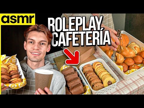asmr cafeteria roleplay | mol asmr español