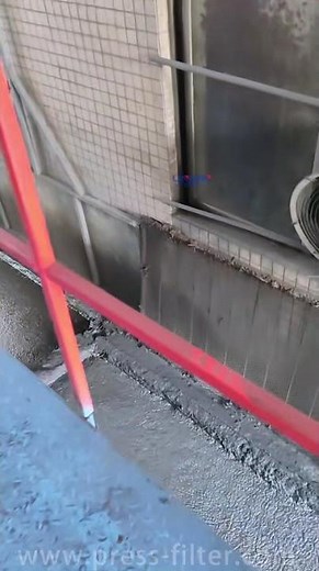 Filter press treats bearing factory wastewater