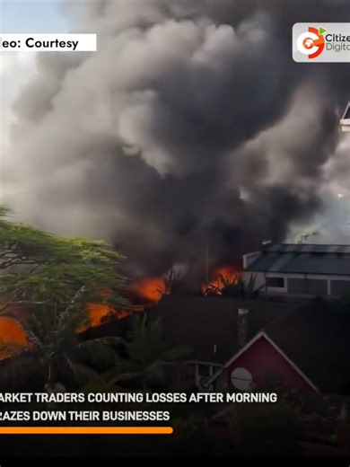 Toi Market Traders Assess Losses After Morning Fire