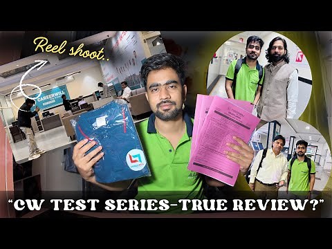“CW Test Series… Worth It or Hype? 🤔”
