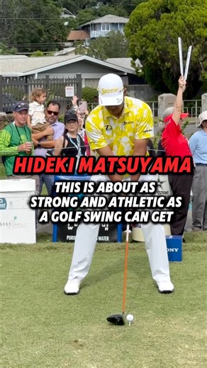 🔥 Hideki Matsuyama Driver Swing – Pure Power in Slow Motion This is Hideki Matsuyama face-on with the driver… and it might be one of the strongest, most athletic golf swings on tour. Watch it in slow motion. Look at the move from the top — the lower body leads, the hips fire, the legs drive hard into the ground. The sequencing is elite. Upper body responding, not dominating. That’s how you create real speed and compression without looking out of control. For me, it’s the ground force and hip dr