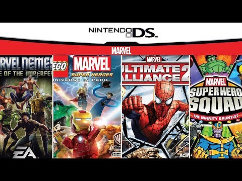 Marvel Superheroes Games for DS