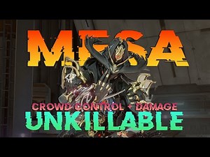 THE ONLY MESA BUILD YOU'LL NEED | Mesa Prime Steelpath build | Warframe