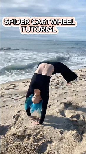 How to Do a Spider Cartwheel💥Step by Step Tutorial 🤸‍♀️