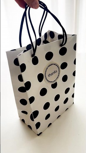 맞춤 쇼핑백 만드는 방법How to make a custom shopping bag#선물포장예쁘게 하는 방법 #쇼핑백 #맞춤제작 #라이프스타일