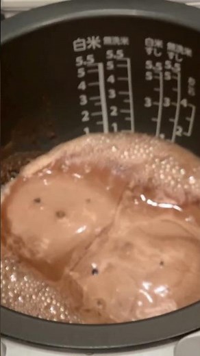 \\ 炊飯器に入れるだけ / チョコケーキ