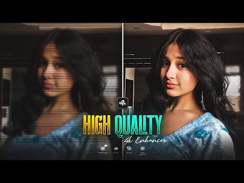 High Quality Video Editing In Capcut | 4K Video Enhancer | HDR CC Effect Capcut Tutorial 🍁