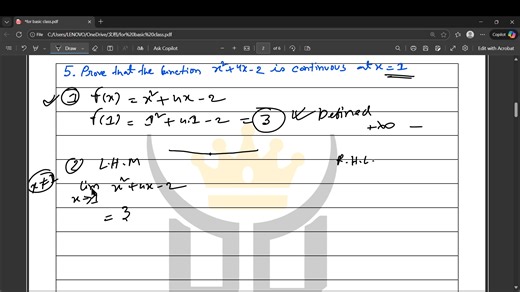 BUSINESS CALCULUS (CONTINUITY VS DISCONTINUITY) #business #BusinessMath | BASE Academy
