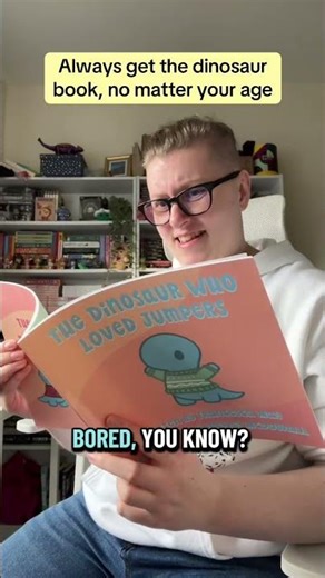 Who doesn’t love a dinosaur book?