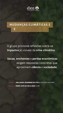 Grupos de estudos do IdEA promovem diálogos interdisciplinares sobre desafios contemporâneos