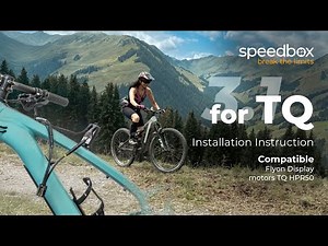 Easy Installation of SpeedBox 3.1 for e-Bikes with TQ HPR40/50/60 Motors