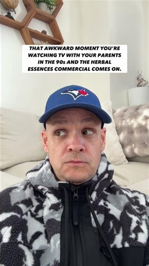 So awkward 🫣 This was a shampoo commercial in the 90s 😂 #funny #90s #parenting #genx #awkward