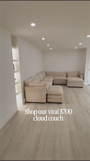 𝑻𝒉𝒊𝒔𝑻𝒉𝒂𝒕 on Instagram: "Trust me — she’s worth the hype. Comment COUCH and I’ll send you the link! The Viral cloud couch for $700 We got the beige U-shape and the L-shape… then combined them into one giant cozy cloud we basically live on now. Super comfy ✔️ Super washable ✔️ Super affordable ✔️ Trust me — she’s worth the hype. Comment COUCH and I’ll send you the link!"