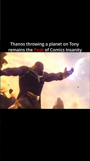 The most iconic display of the Power Stone🟣 #avengers #thanos #ironman