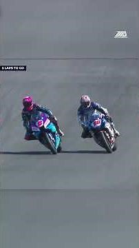 A thrilling battle between Blake Davis and Tyler Scott that went down to the very end. #motorcycle
