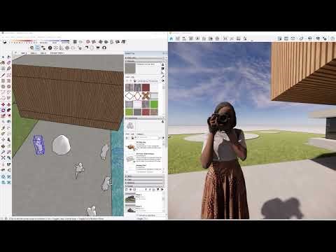 Enscape Asset Placement in SketchUp