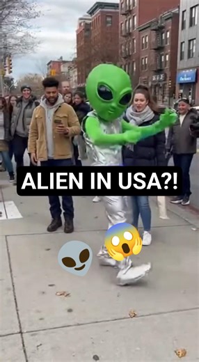 Alien Spotted in USA 👽😂 | Funny Prank Reaction #Shorts