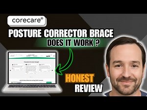 CoreCare Posture Corrector Brace Complete Review! - FULL REVIEW!