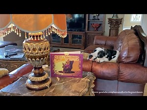 Great Dane Relaxes On the Sofa With Dale Toons It's A Dane Thing Book