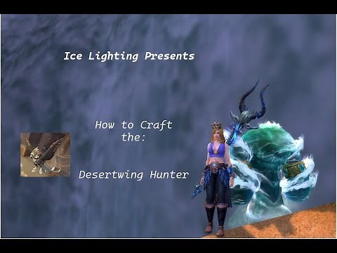Crafting the Desertwing Hunter mount wow - Winds Infinite Call - Raptora lattice - Ageless shards