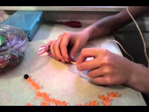 How to do a pony bead monkey!!!!!!!