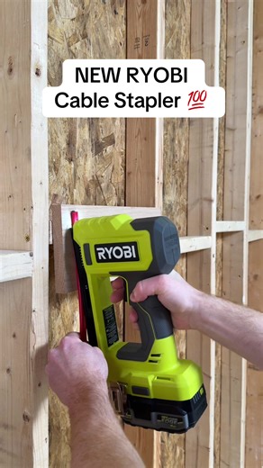 Explore the NEW RYOBI 18V ONE Insulated Cable Stapler