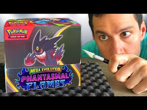 Opening NEW Pokemon Phantasmal Flames Booster Box