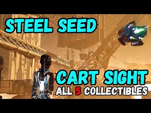 Steel Seed: CART SIGHT ALL 5 COLLECTIBLES Walkthrough Guide - No Commentary 🤖 #steelseed #gamingtips