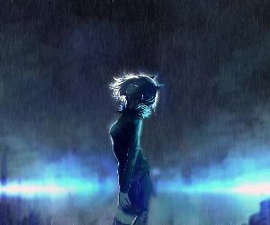 Rain Anime Girl Animated Wallpaper