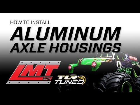 LOSI MINI - LMT | HOW TO INSTALL ALUMINUM AXLE HOUSINGS