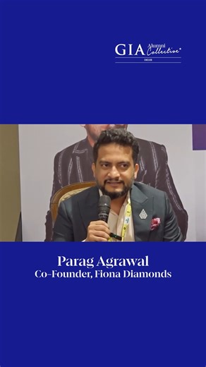 The GIA Alumni Collective, Delhi Chapter, hosted a panel discussion on "Unfolding the Beliefs & Mysteries of Natural and Laboratory-Grown Diamonds," where Parag Agrawal, Co-Founder of Fiona Diamonds, shared his perspective on the evolving role of Laboratory-grown diamonds in jewelry. @parag.official spoke about aspiration and storytelling as central to the demand for Laboratory-grown diamonds, explaining that they allow consumers to explore larger sizes, unique shapes, and rare colors that are d