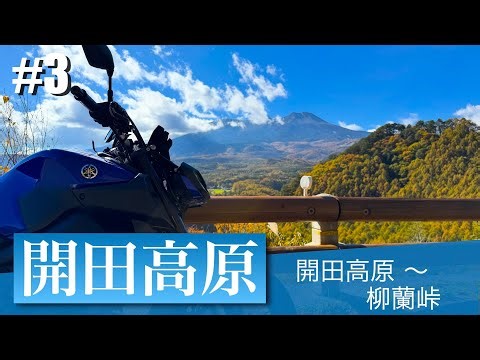 【ツーリング】長野県 開田高原ツーリング #3 開田高原 〜 柳蘭峠【YAMAHA MT-09】