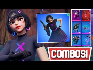 *NEW* BEST EVIE SKIN [NEON COUTURE STYLE] [CHAPTER 3 SEASON 3 BATTLE PASS] COMBOS! | Fortnite