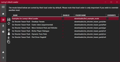 Lenny's Mod Loader RDR