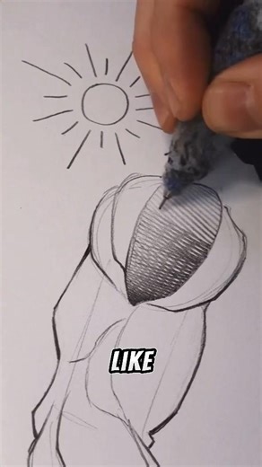 How to Draw Muscular & Natural Arms Easily ✨ #drawing #foryou #art #shorts #howtodraw #easydrawing