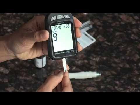 GLUCOCARD Expression - Español: Cómo tomar una medición de glucosa en la sangre