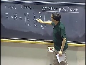 MIT 18.02 Multivariable Calculus, Fall 2007