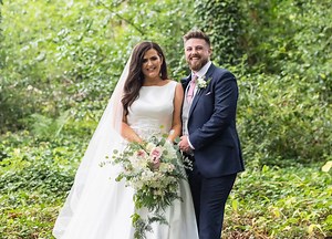 Real Weddings: Ross & Laura Say I Do Following Bride's Dress Disaster