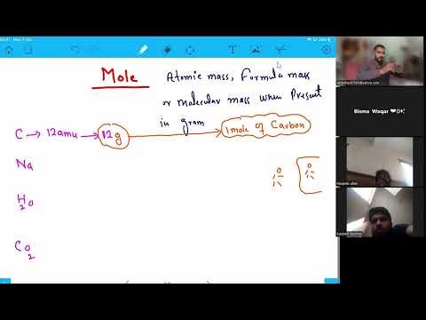 L 4 mole and mole calculation with examples