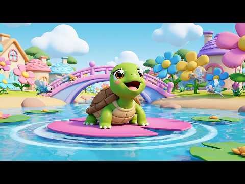 Happy Turtle Taps Tap Tap Too | Fun Dancing & Rhythm Song for Kids