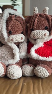 My Highland Cow Crochet Pattern Bundle is here! 🐮🧶 For launch week, you can get 30% off with the code SAVE30. You’ll receive: • The Highland Cow pattern • The matching Winter Cape pattern Perfect for quick Christmas makes, gifts, or adding a little cozy cuteness to your holiday projects. Use code: SAVE30 Discount available for a limited time. https://etsy.me/4iHy0OI | Yarnhild